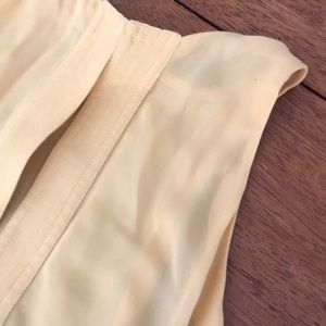 Silk yellow blouse